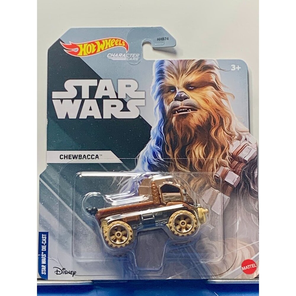 Hot Wheels Star Wars Chewbacca Die-Cast Car Disney/Mattel 3+ New In Packaging